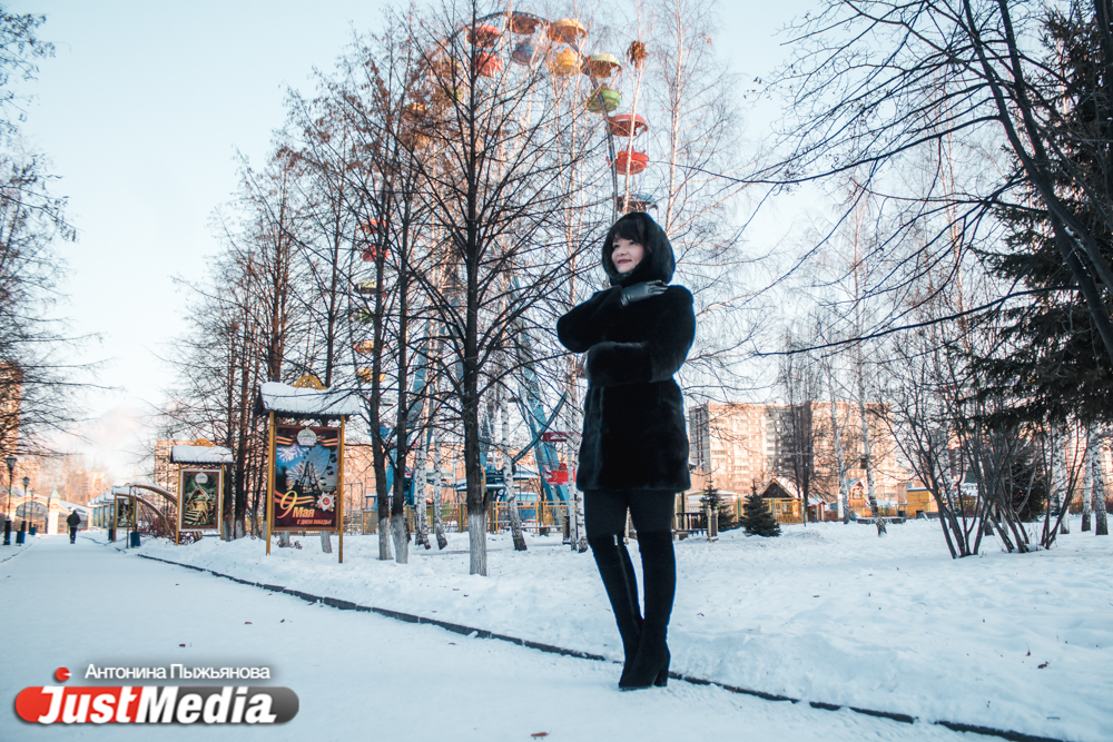 Студентка Ксения Бояркина: «Похолодало, но это не повод грустить». В столице Урала -11 и немного солнца. ФОТО, ВИДЕО - Фото 3