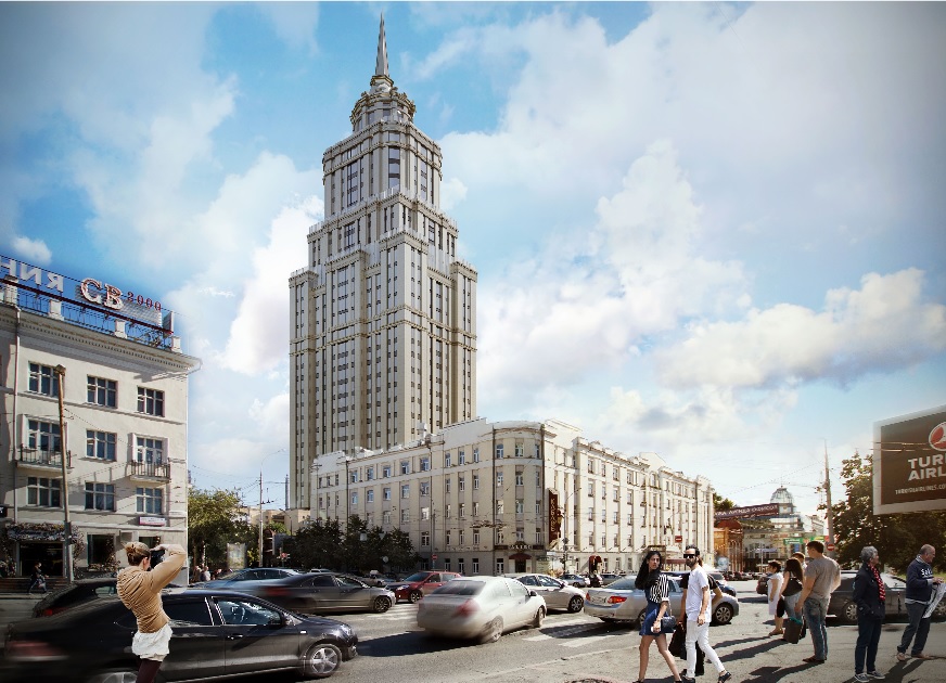 В районе Центральной гостиницы может появиться еще один Екатеринбург-сити. Градсовет рассмотрел проект второй очереди отеля - Фото 4