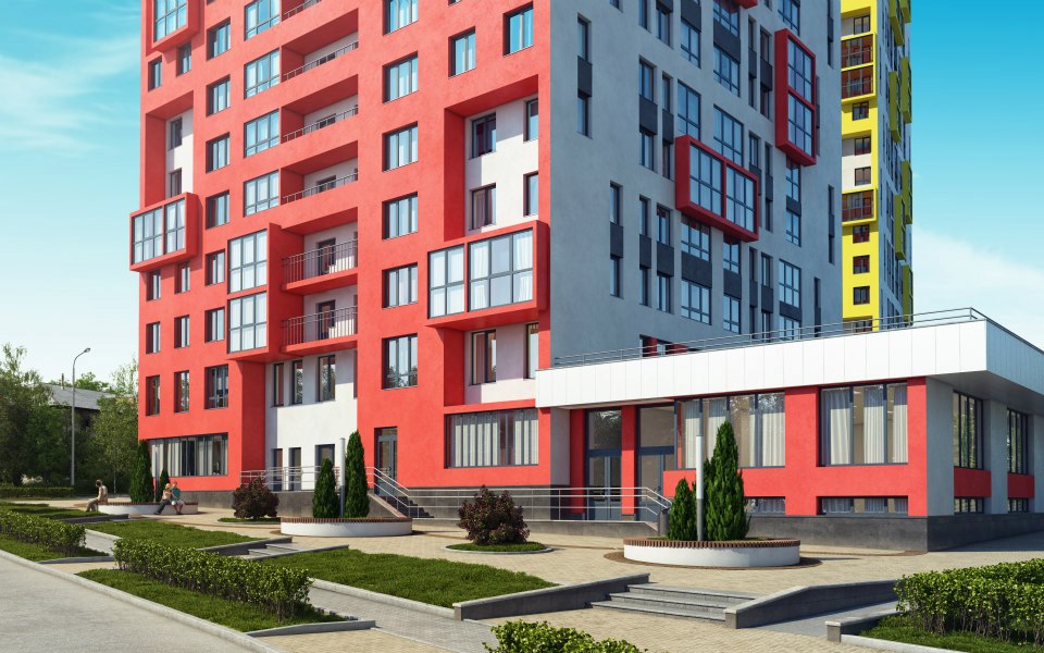 В Екатеринбурге на месте промзоны вырастет разноцветный квартал «Малевич» с гостиницей, офисным центром и высотками - Фото 3
