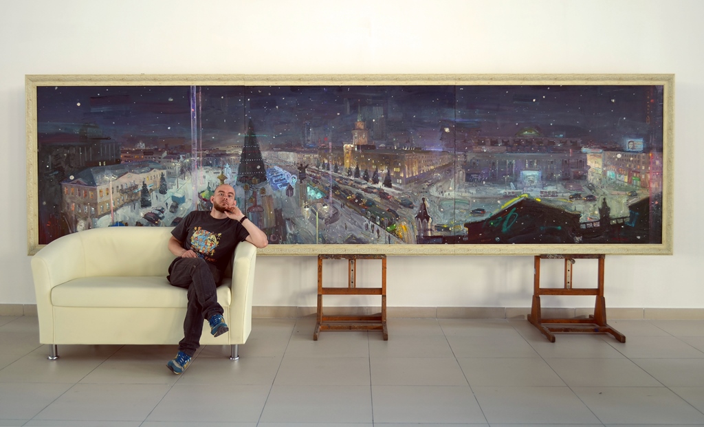 В Пассаже появилась пятиметровая картина с панорамой центра Екатеринбурга - Фото 2