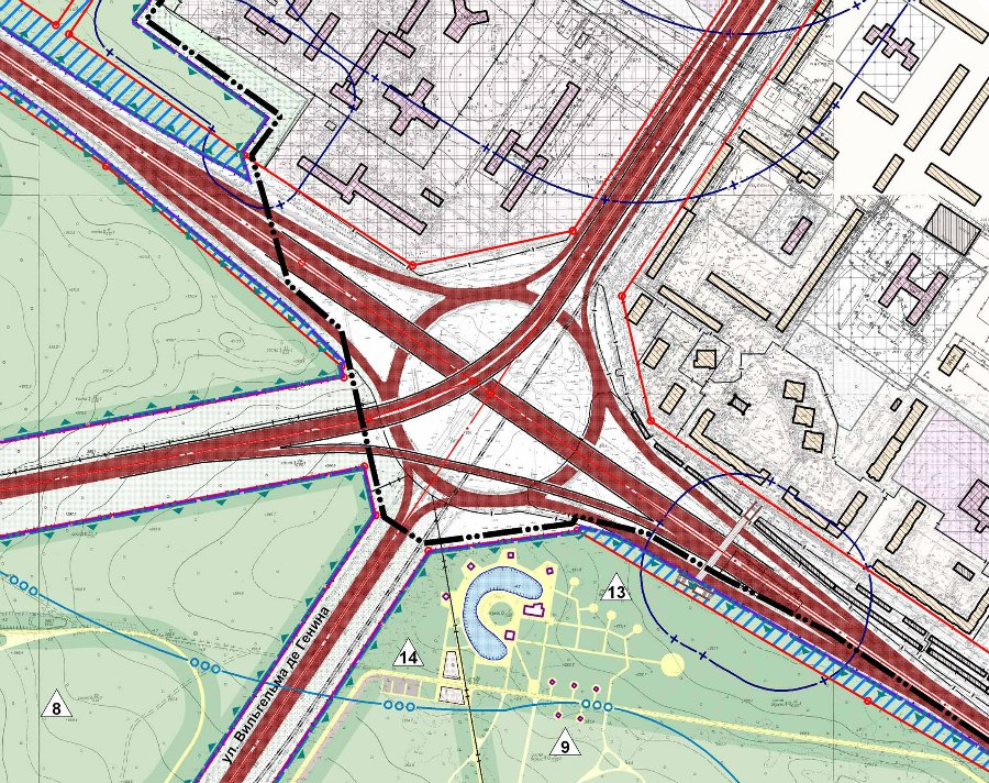Секретные карты: как будут выглядеть развязки на Объездной дороге в 2050 году. ЭКСКЛЮЗИВНЫЕ ПРОЕКТЫ - Фото 4