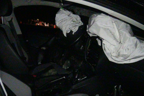 В столкновении двух иномарок на Пермском тракте погиб водитель одного из автомобилей - Фото 3