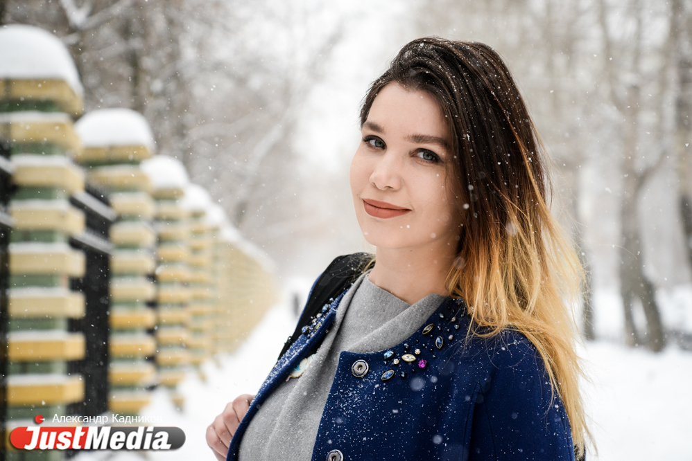 Лиза Самойлова, «ХИТ FM»: «Влюбляйтесь весной с умом: в ученых или тех, кто хочет полететь на Марс». В Екатеринбурге -9 и снег. ФОТО, ВИДЕО - Фото 3