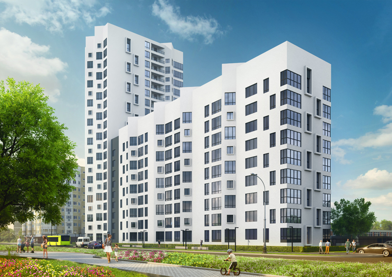 На Химмаше построят 20-этажный жилой комплекс с панорамными окнами. ФОТО - Фото 2