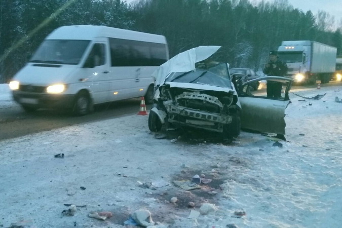 В двух воскресных ДТП на Московском тракте погибли шесть человек. ФОТО - Фото 5
