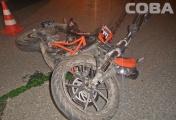 В Екатеринбурге в столкновении с «Мерседесом» погиб мотоциклист