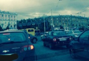 У станции метро «Уралмаш» второй день не работают светофоры