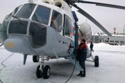 Свердловские спасатели отправили к перевалу Дятлова вертолет для эвакуации туриста