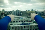 Супермен пролетел над Екатеринбургом