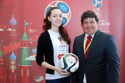 Бразильский профессор принял участие в эстафете мяча «Волонтеров Урала»