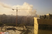 В Екатеринбурге на Красноармейской, 70 горит дом культурного наследия