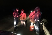Сотрудники ГИБДД за одну ночь выловили на автотрассе 18 пешеходов-«призраков»