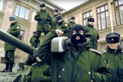 Уральские военные приняли эстафету от московских таджиков и спародировали «Грибы»