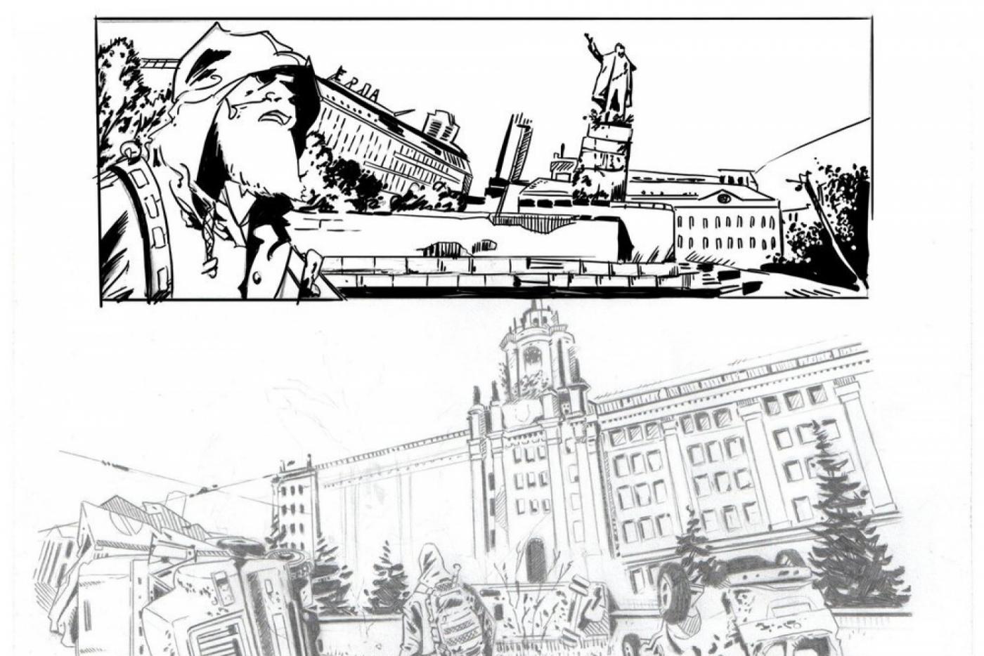 Уральцы собираются выпустить комикс о зомби-апокалипсисе в Екатеринбурге. ФОТО, ВИДЕО - Фото 1