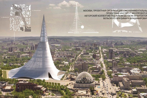 Самый высокий маяк в мире или галерея в небесах. Как могла изменится телебашня в Екатеринбурге. ФОТО - Фото 1