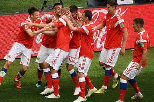 В матче группового этапа ЧМ-2018 Россия обыграла Египет со счетом 3:1 - Фото 1
