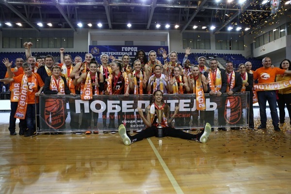 УГМК переиграла курское «Динамо» и стала чемпионом России по баскетболу - Фото 1