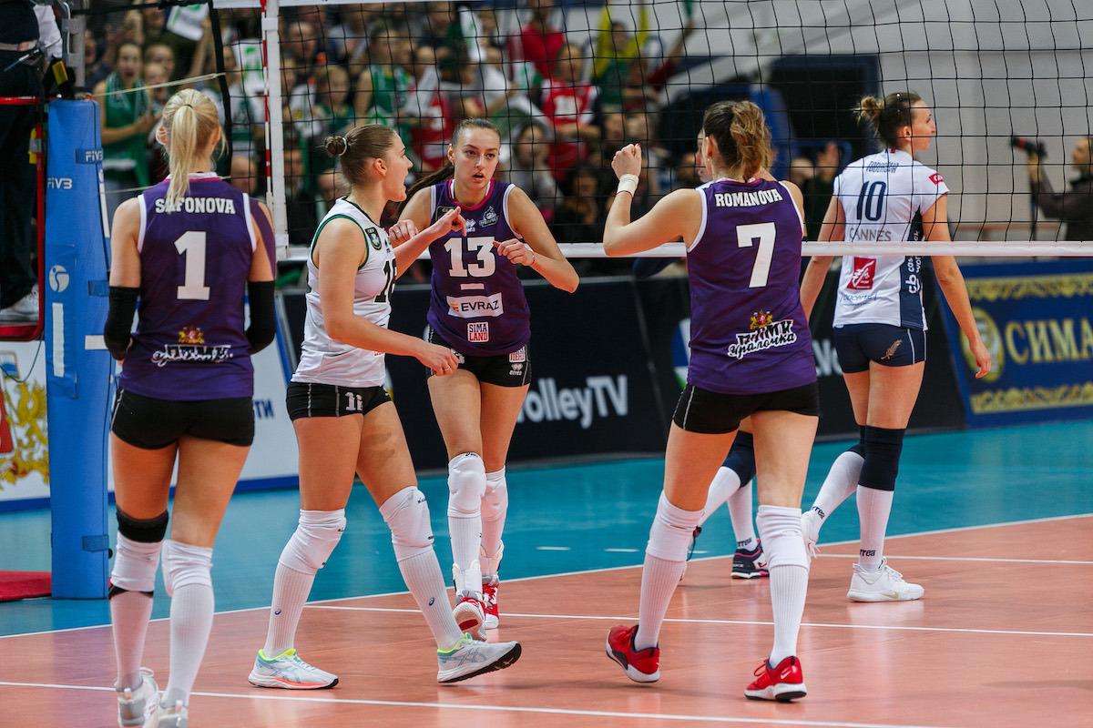 «Уралочка» одержала победу над самым успешным французским клубом в четвертом туре Лиги чемпионов - Фото 1