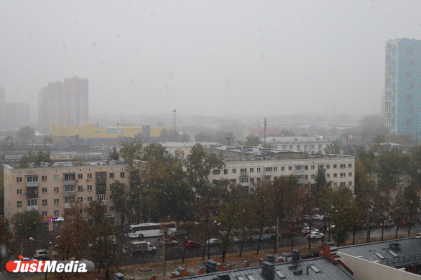 В Екатеринбурге пошел первый снег - Фото 3