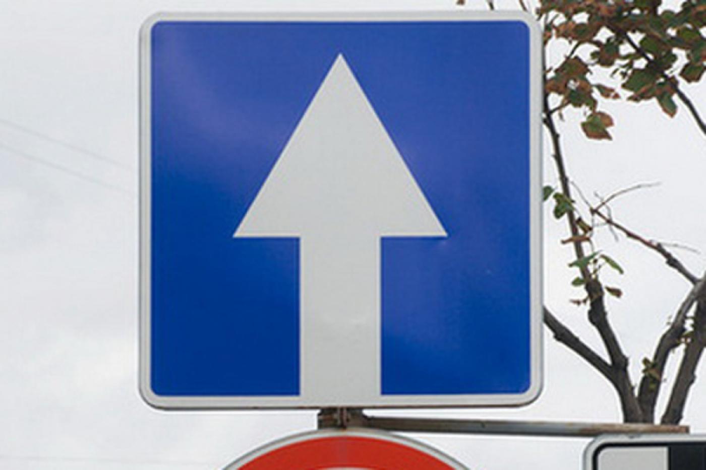 Ездим, как хотим! С участка улицы Мамина-Сибиряка исчезли знаки направления движения - Фото 1