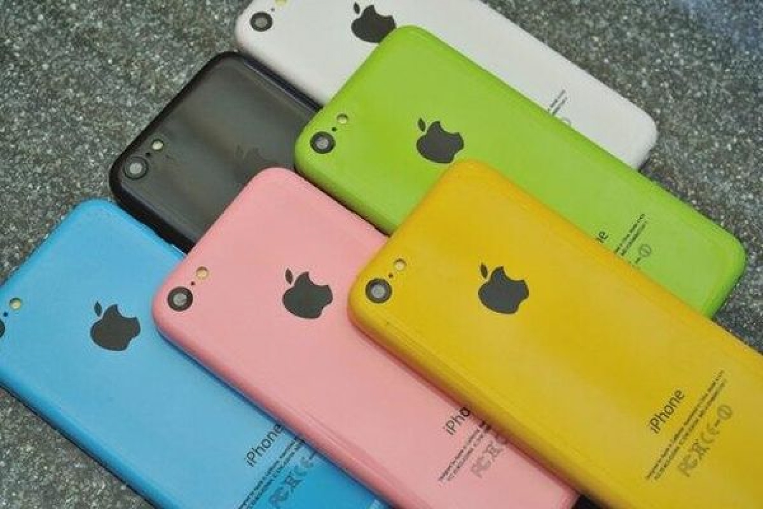 Айфон 5c цвета