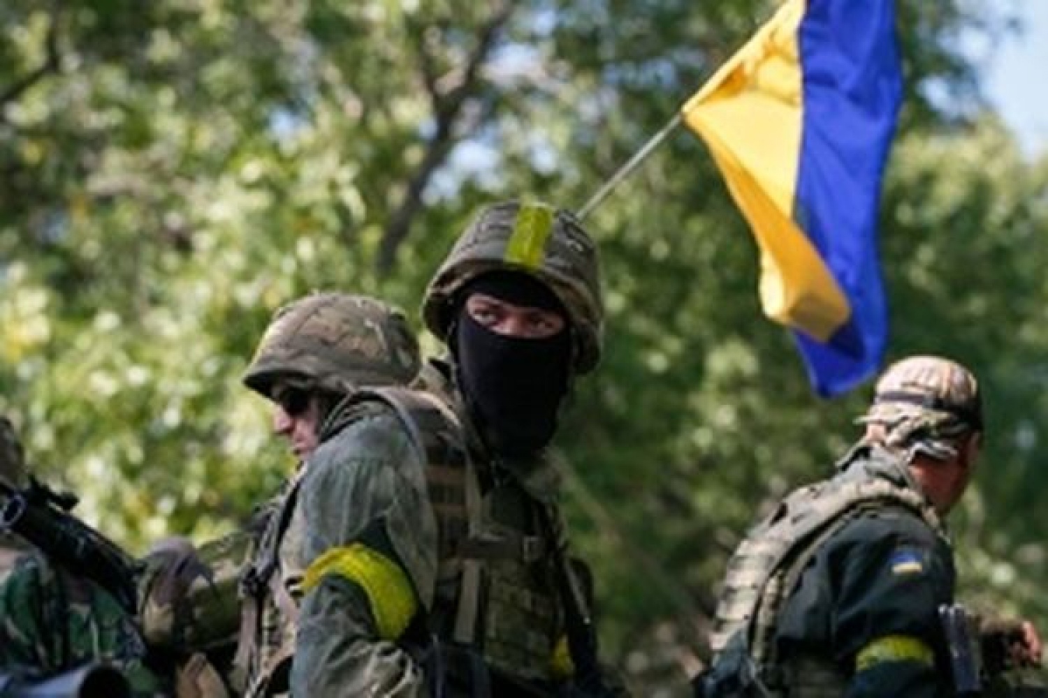 Фото украинских военных