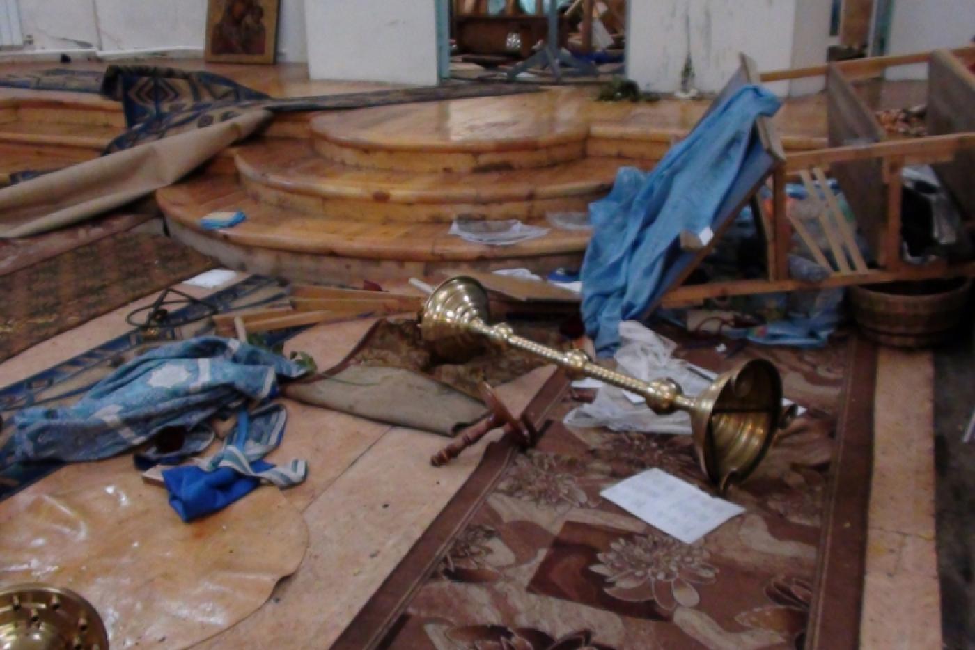 В селе Покровском задержали мужчину, разгромившего церковь - Фото 1