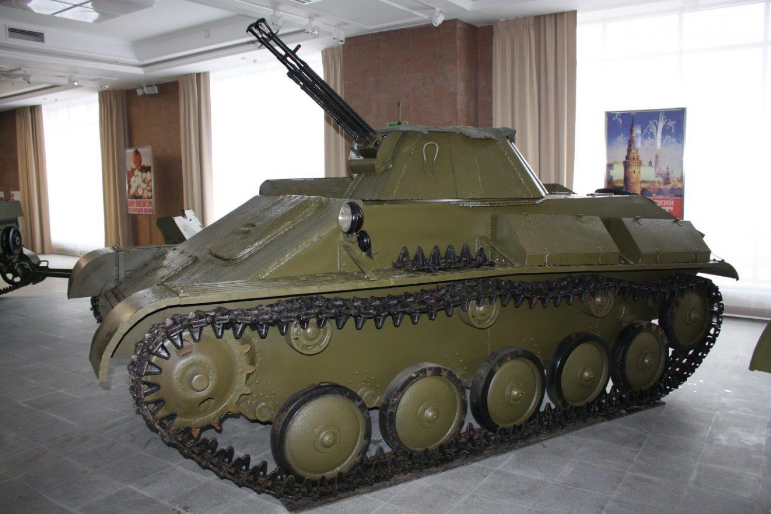 Танк т-70 зенитный