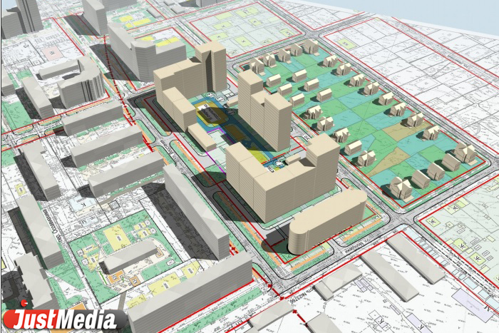 План застройки уралмаша екатеринбурга