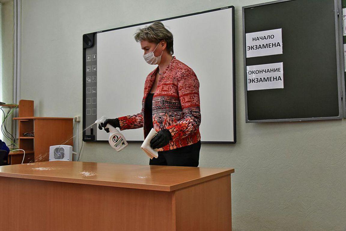 В школах области началась антиковидная генеральная уборка - Фото 1