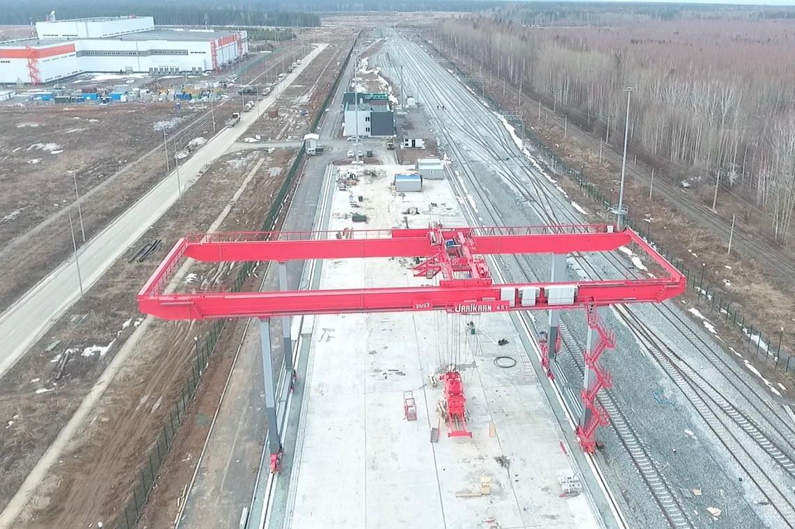 Подъездные железнодорожные пути к «Титановой долине» будут сданы в эксплуатацию в течение двух месяцев - Фото 1