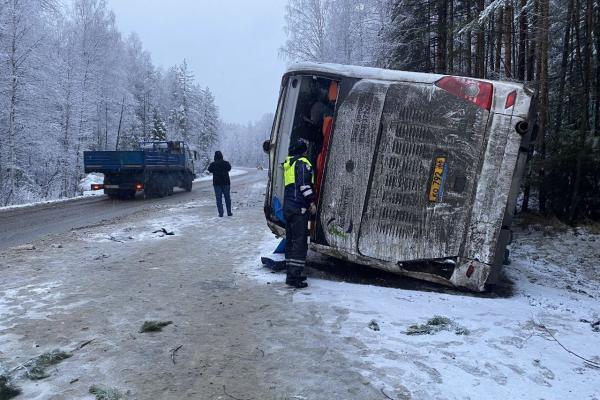 Пострадавший в ДТП на Серовском тракте пассажир автобуса в тяжелом состоянии - Фото 1