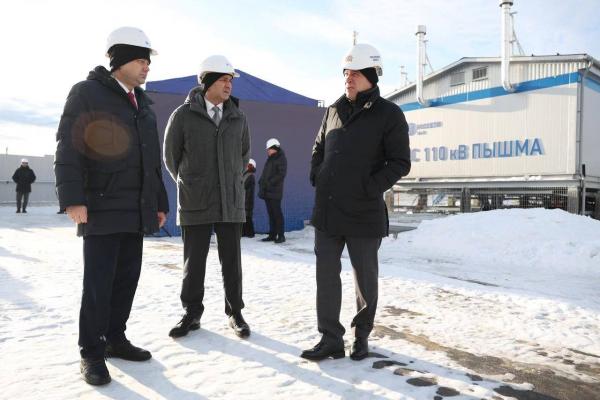 Куйвашев и Рюмин запустили в Верхней Пышме подстанцию за 1,5 млрд рублей  - Фото 1