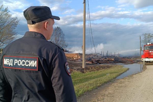 Причиной пожара, уничтожившего 10 домов в Березовке, могла стать банка - Фото 1