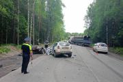На Серовском тракте мужчина устроил страшное ДТП с грузовиком, где пострадал его 11-летний внук