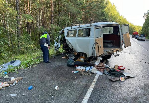 На окраине Екатеринбурга автоледи за рулем кроссовера устроила смертельное ДТП с «буханкой» - Фото 1