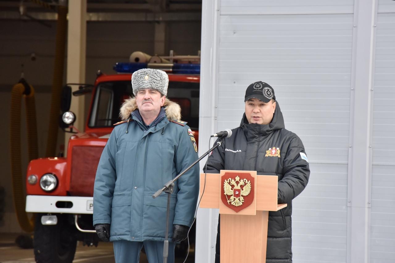 В Косулино открыли новую пожарную часть, построенную по поручению Евгения  Куйвашева - JustMedia.ru, 26.12.2022