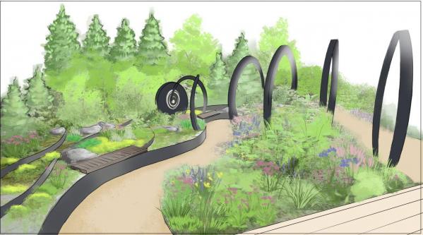 В 2024 году на фестивале «Атмосфера» создадут семь садов с амфитеатром и дорожкой на воде - Фото 2