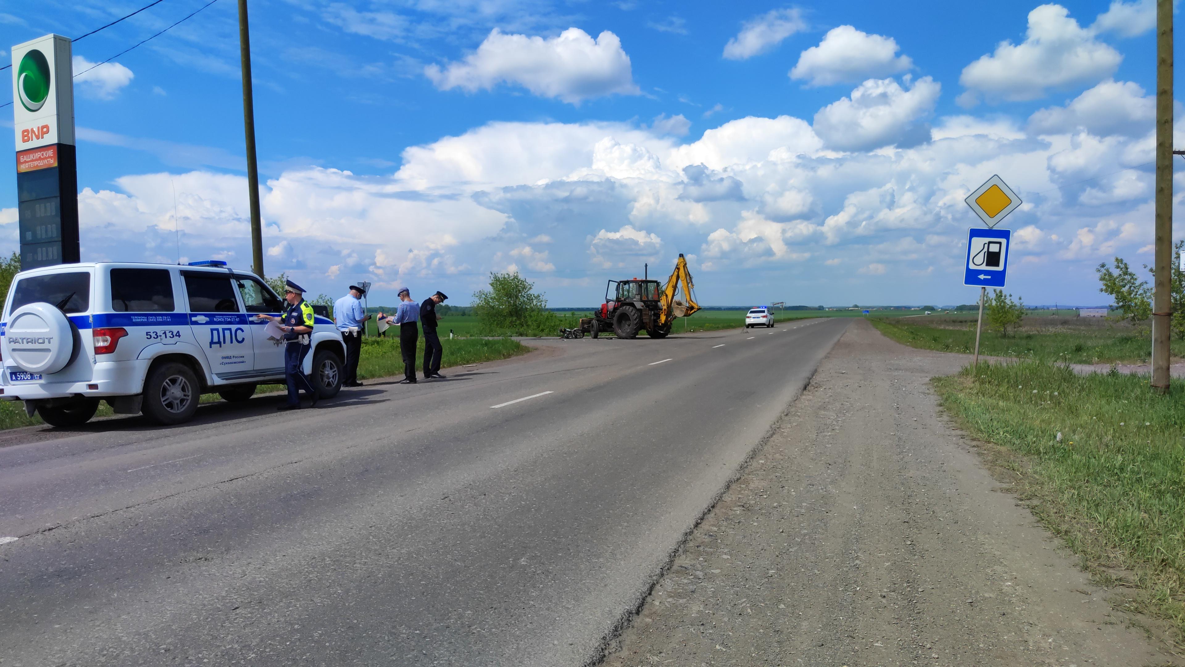 В Сухом Логу под колесами экскаватора погиб мотоциклист - JustMedia.ru,  07.06.2024