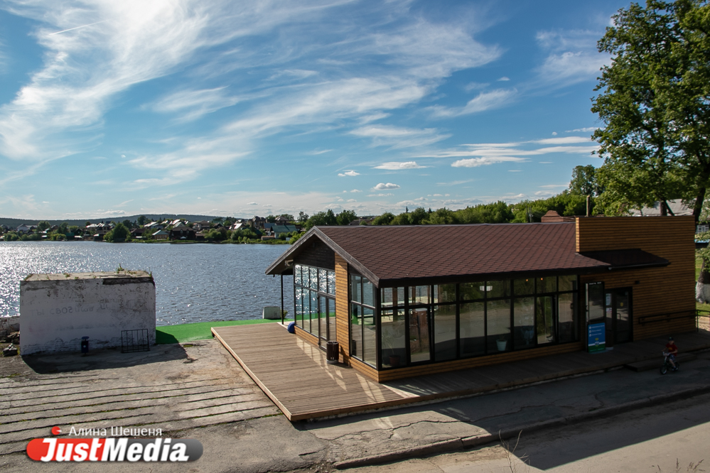 Сысерть набережная городского пруда фото